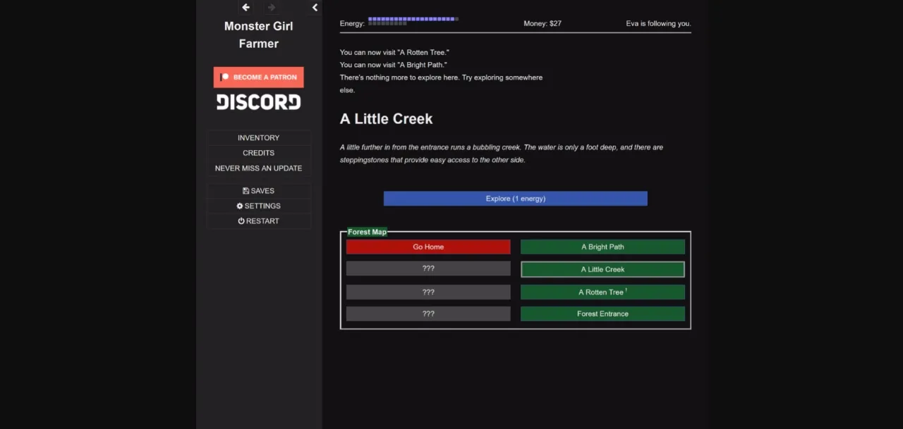 HTML Abandoned Monster Girl Farmer [Demo] [Bawdy Ink Slinger] | Free Adult Games