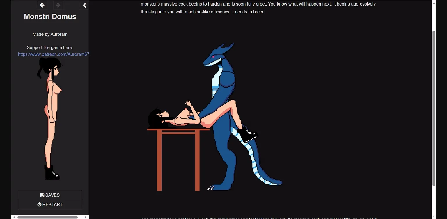 HTML Abandoned Monstri Domus [0.0.1] [Auroram] | Free Adult Games