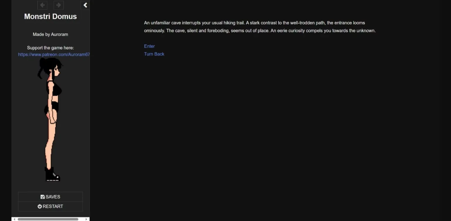 HTML Abandoned Monstri Domus [0.0.1] [Auroram] | Free Adult Games
