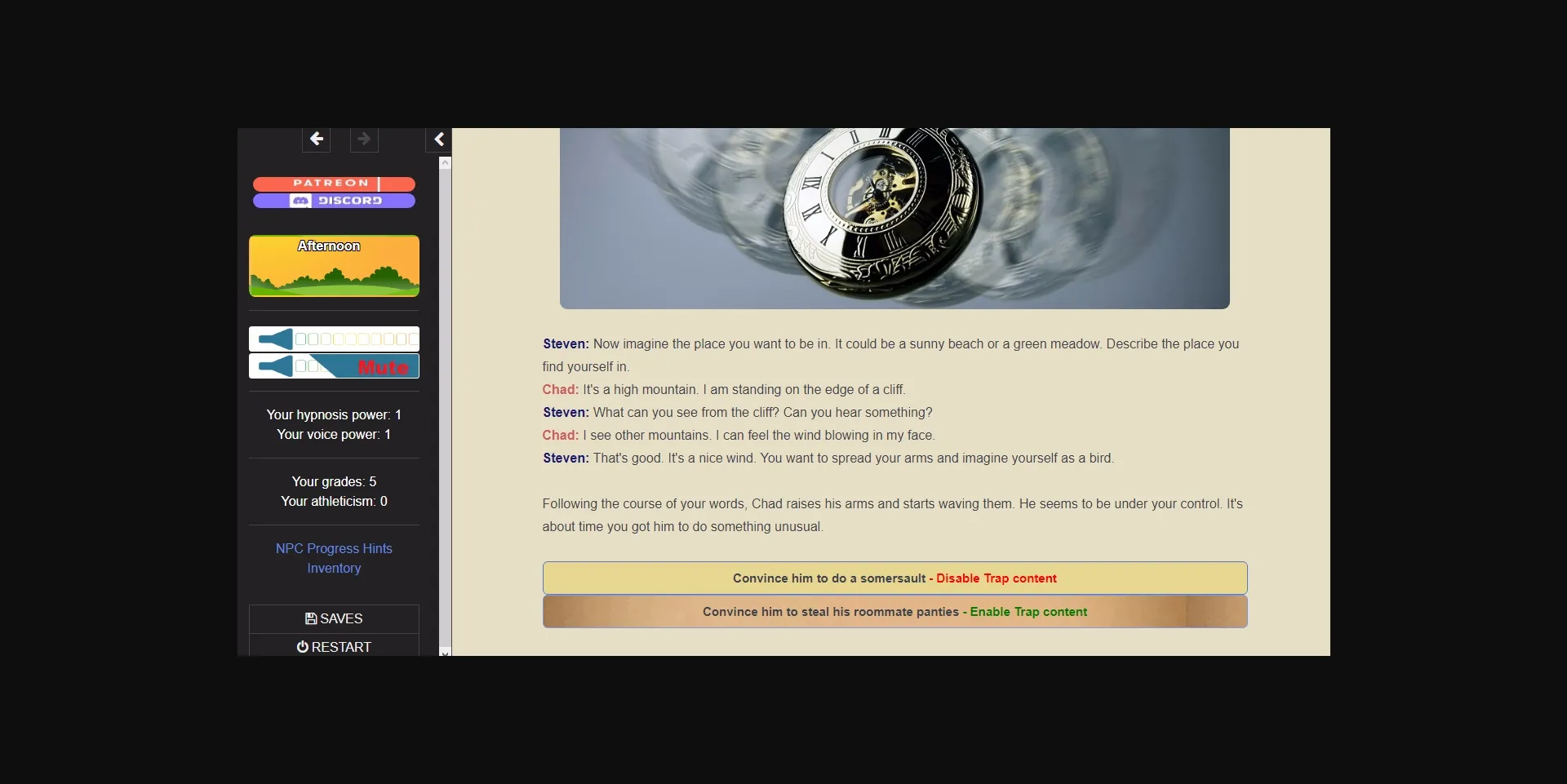 HTML Abandoned My Town, My Show [v0.11 Public] [AntiMyx] | Free Adult Games