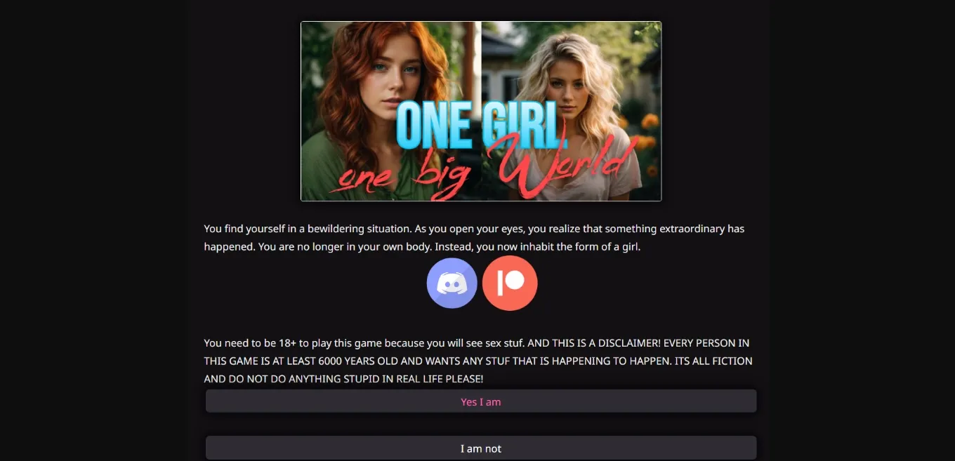 HTML Abandoned One Girl, One Big World [v0.4] [Anna Merlyn] | Free Adult Games