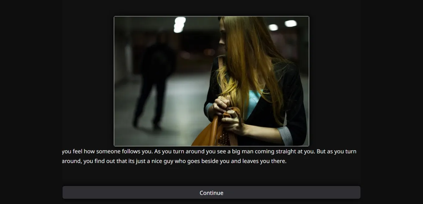 HTML Abandoned One Girl, One Big World [v0.4] [Anna Merlyn] | Free Adult Games