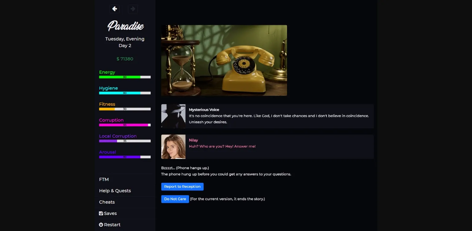 HTML Abandoned Paradise  Unleash Your Desires [v0.6.1] [Peanut Games] | Free Adult Games