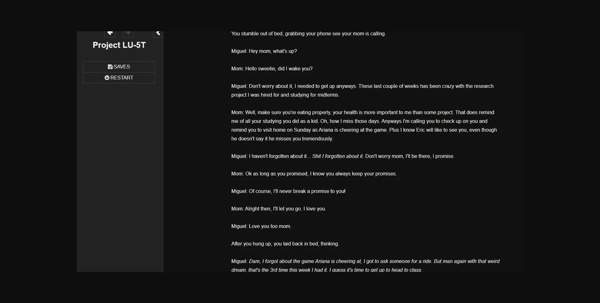 HTML Abandoned Project LU-5T [v0.2] [Revan Gaming] | Free Adult Games