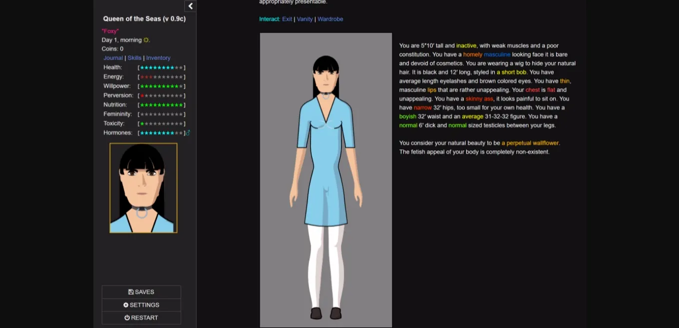 HTML Abandoned Queen of the Seas [v0.12j Exclusive] [Malhavok] | Free Adult Games