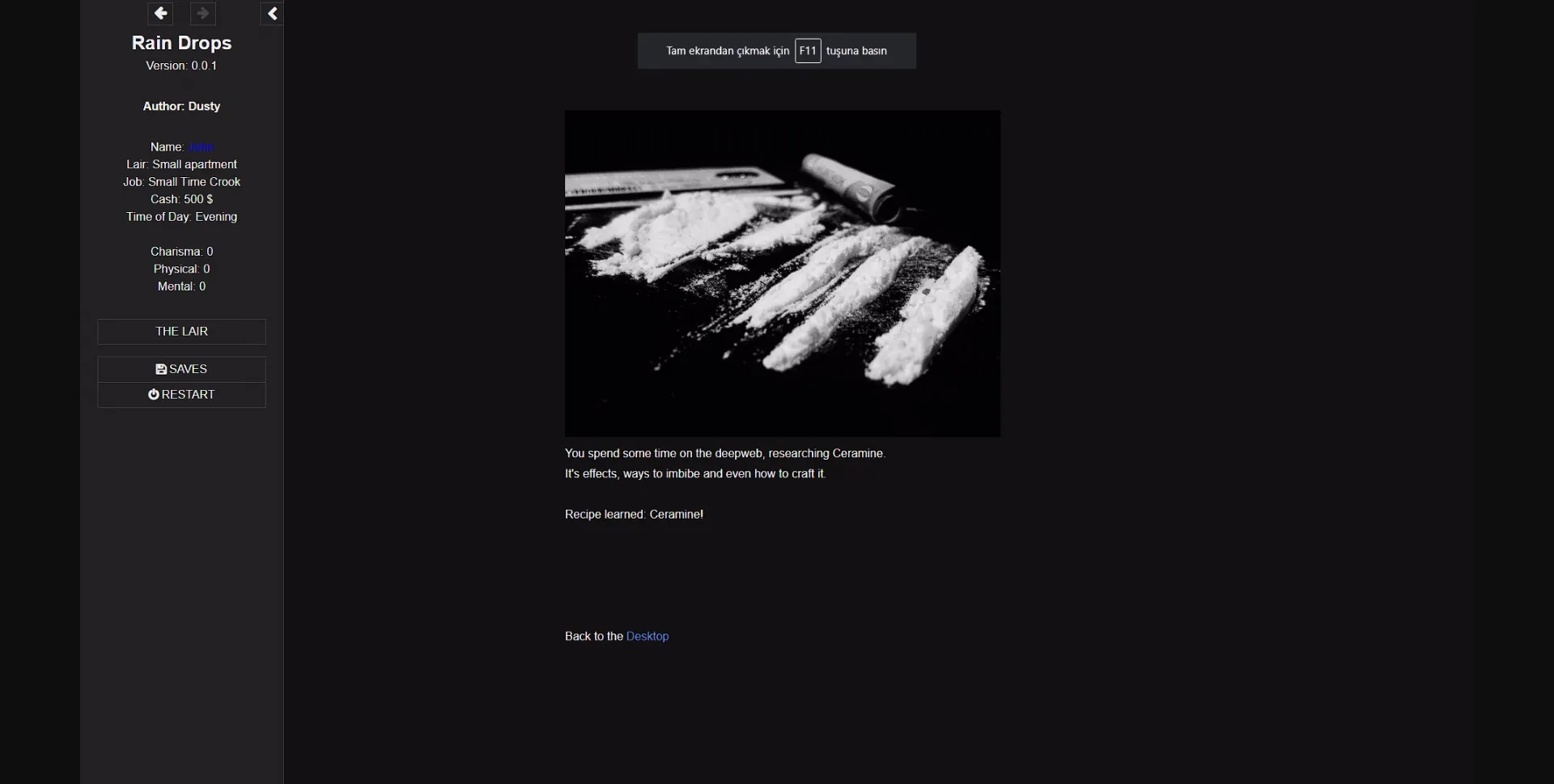 HTML Abandoned Rain Drops [v0.1 Bugfix] [Emporium] | Free Adult Games