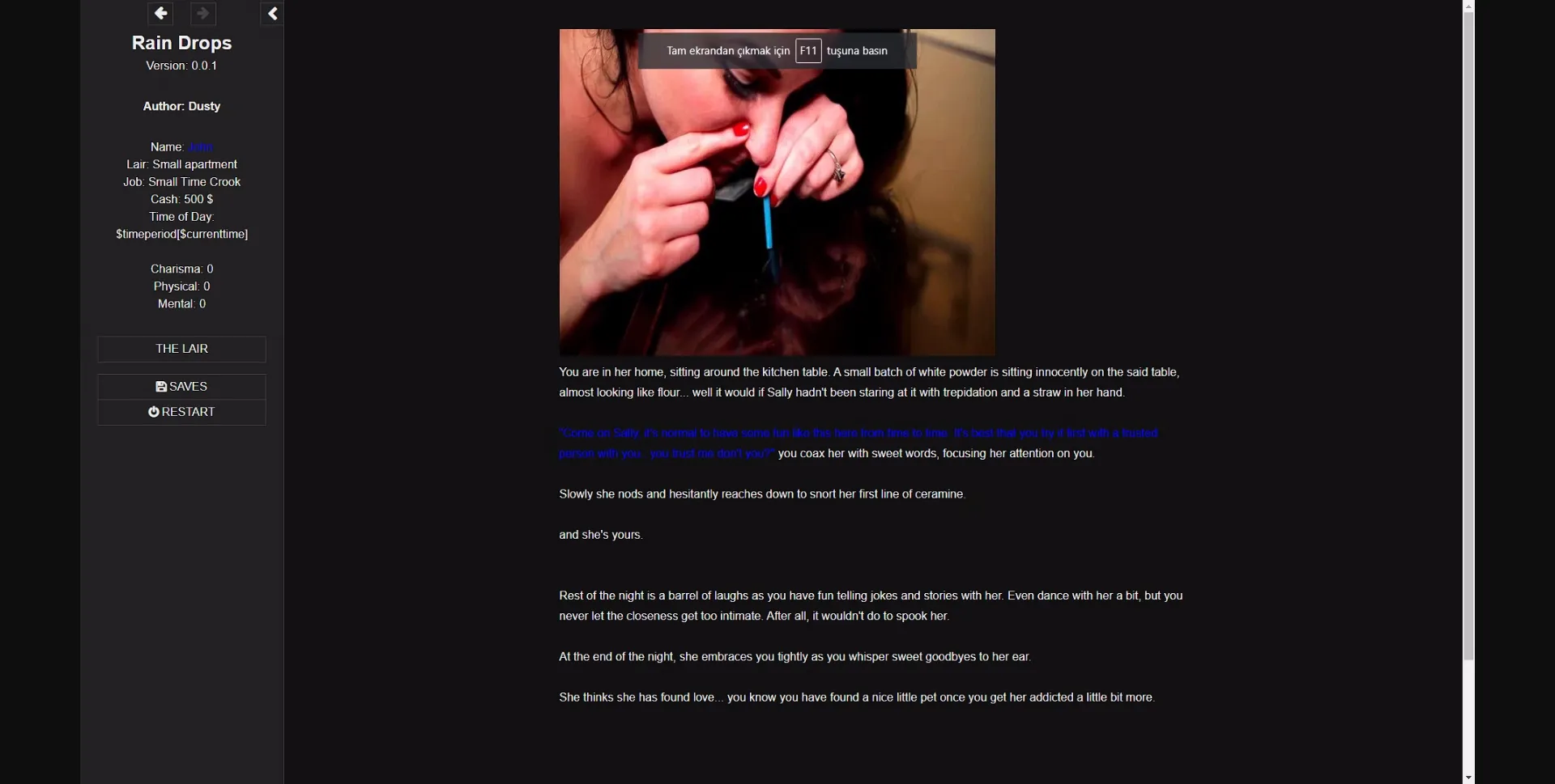 HTML Abandoned Rain Drops [v0.1 Bugfix] [Emporium] | Free Adult Games