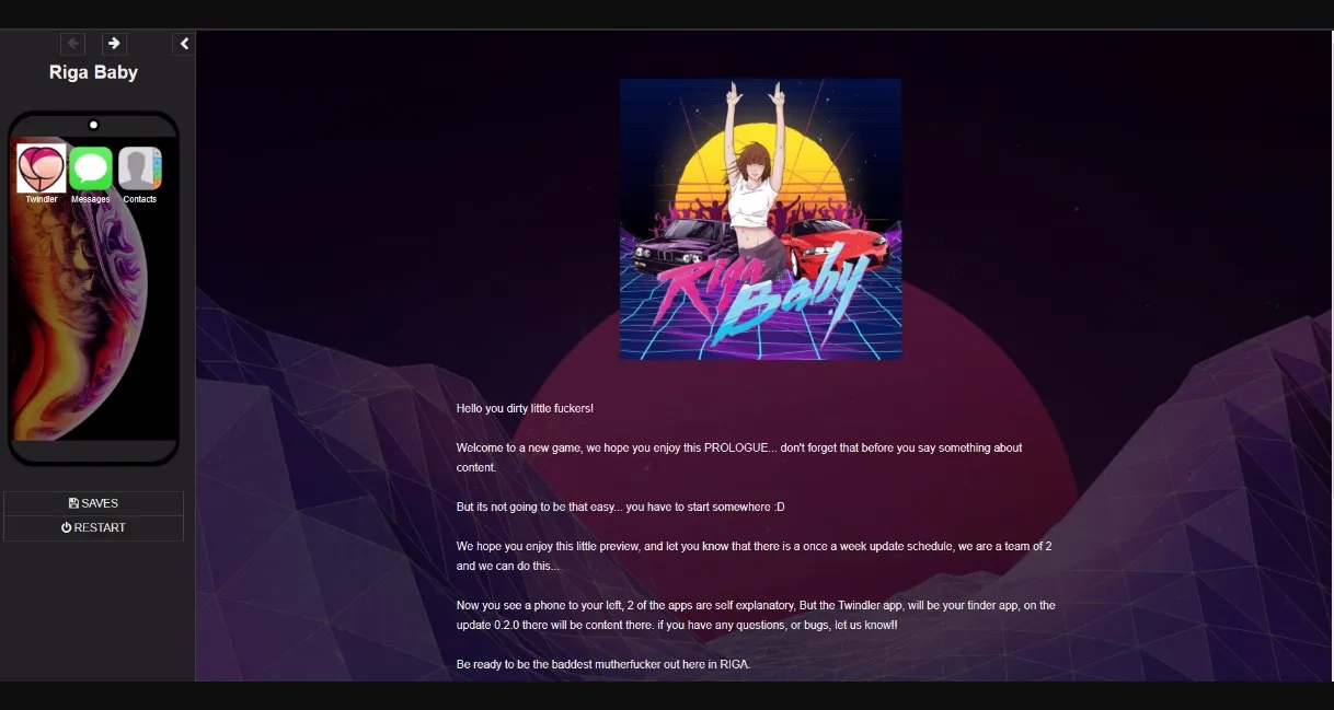 HTML Abandoned Riga Baby [v0.3.0] [SandruArmy] | Free Adult Games