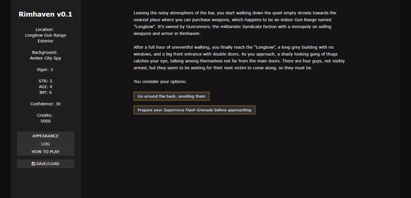 HTML Abandoned Rimhaven [v0.4] [Kroximer] | Free Adult Games