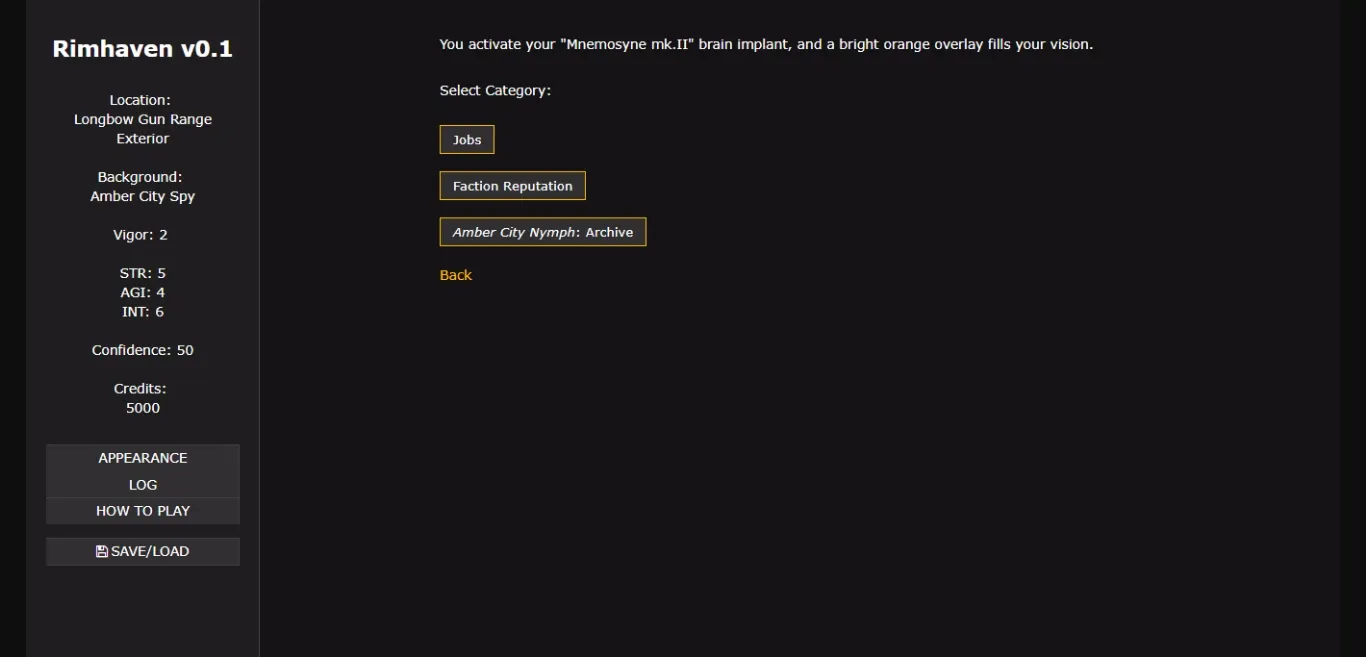 HTML Abandoned Rimhaven [v0.4] [Kroximer] | Free Adult Games