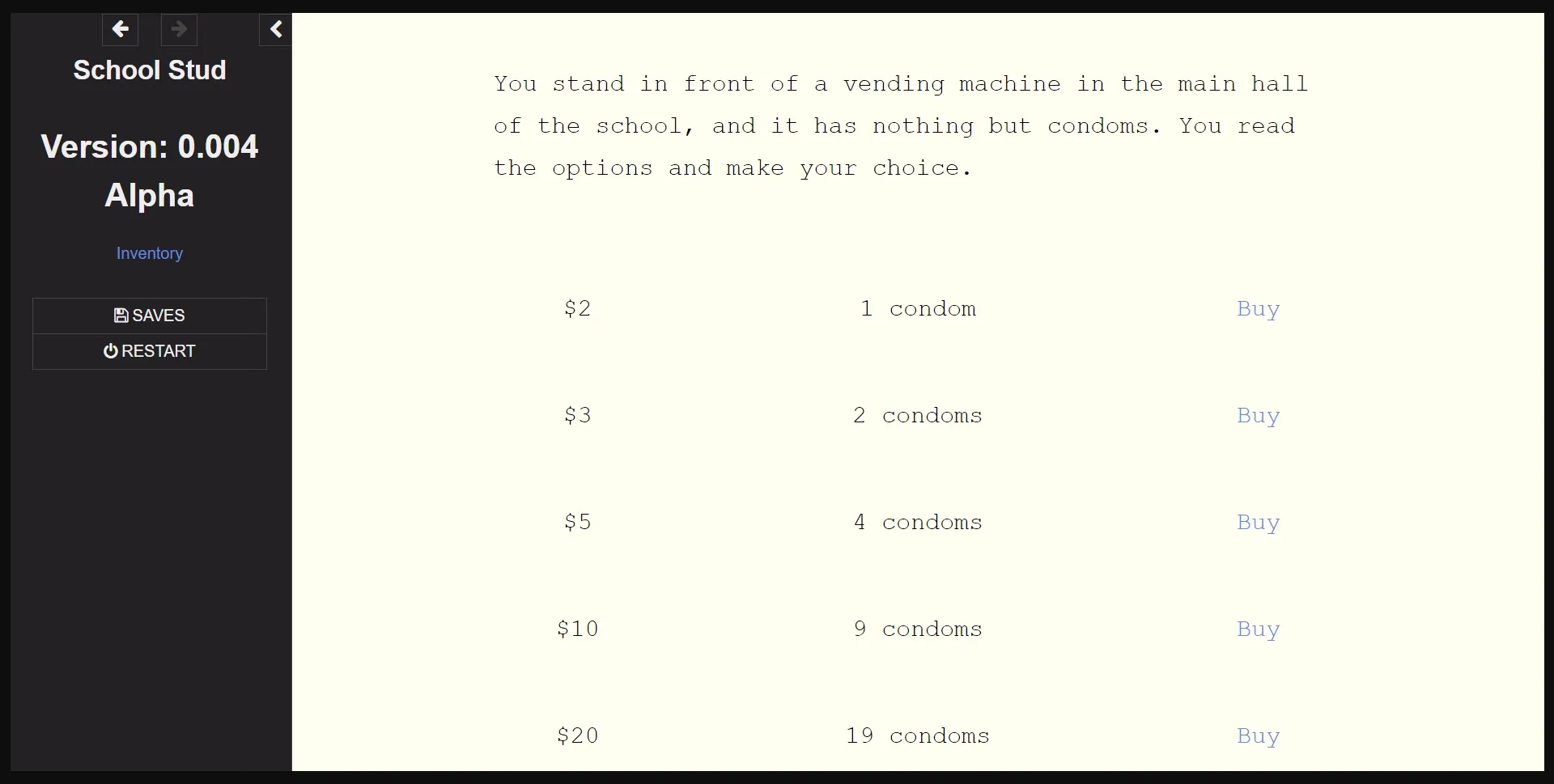 HTML Abandoned School Stud [v0.005] [Hornby05] | Free Adult Games