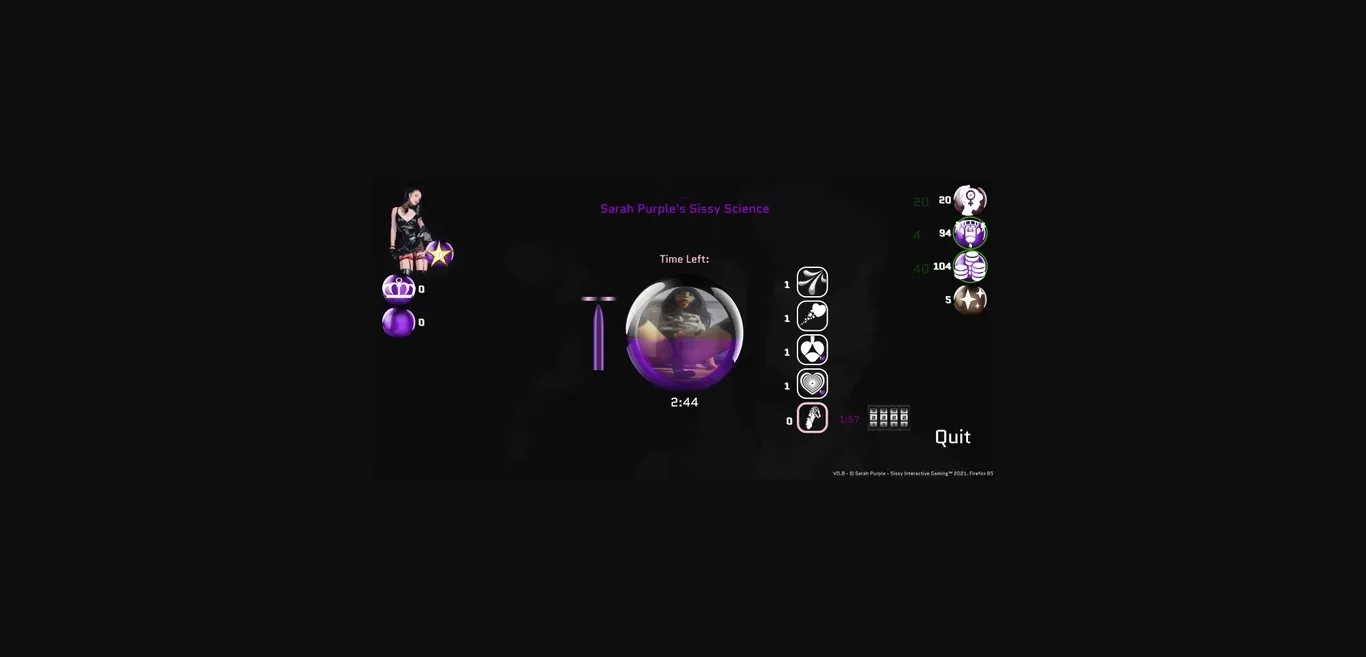 HTML Abandoned Sissy Science [v0.8.1] [Sissy Sarah Interactive] | Free Adult Games