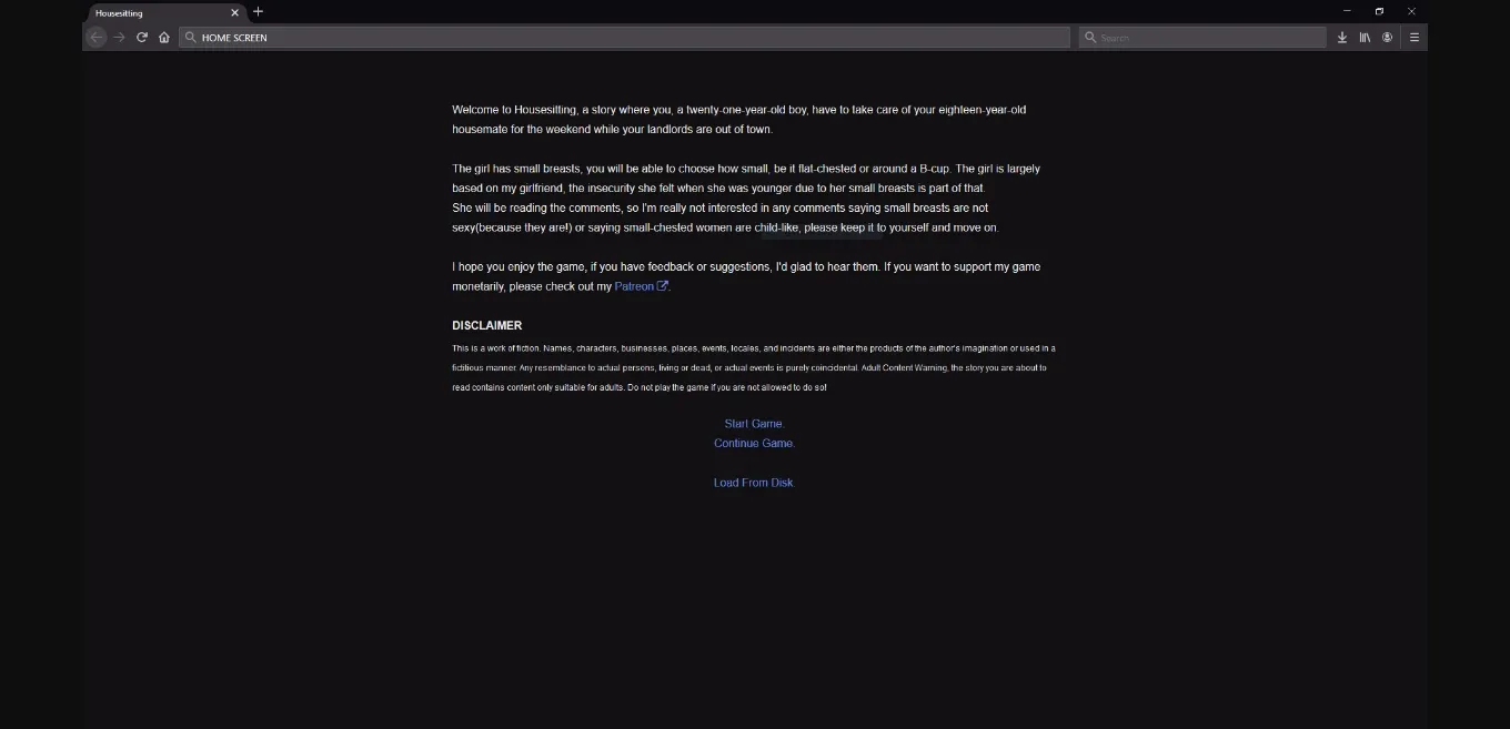 HTML Abandoned Sistersitting   Housesitting [Day 11 Scene 01] [i107760] | Free Adult Games