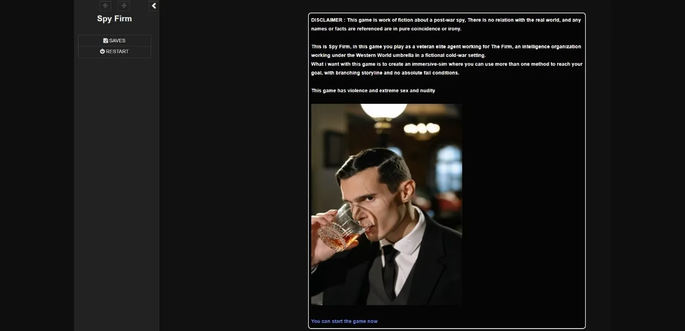 HTML Abandoned Spy Firm [v0.1] [Moonze] | Free Adult Games