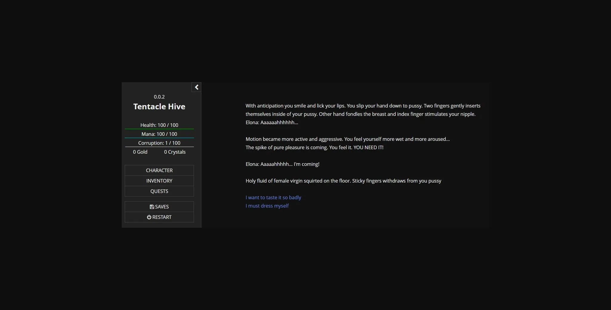 HTML Abandoned Tentacle Hive [v0.2.1-r3] [Darvlinig] | Free Adult Games