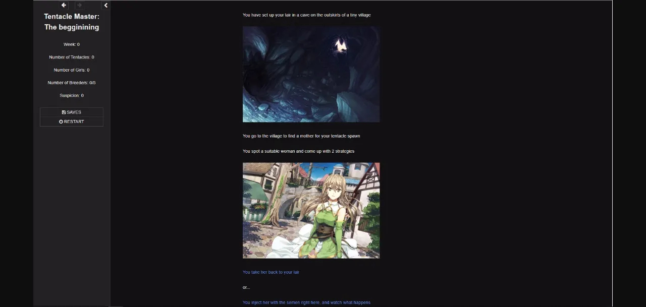 HTML Abandoned Tentacle Master [v0.1] [Truncated] | Free Adult Games