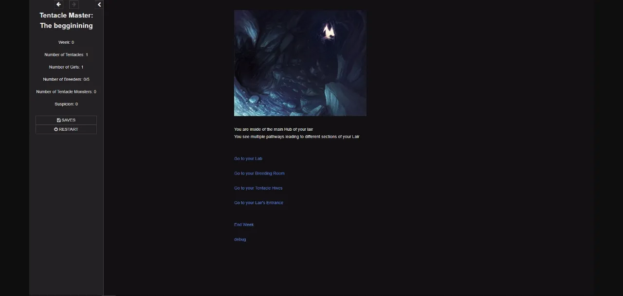 HTML Abandoned Tentacle Master [v0.1] [Truncated] | Free Adult Games