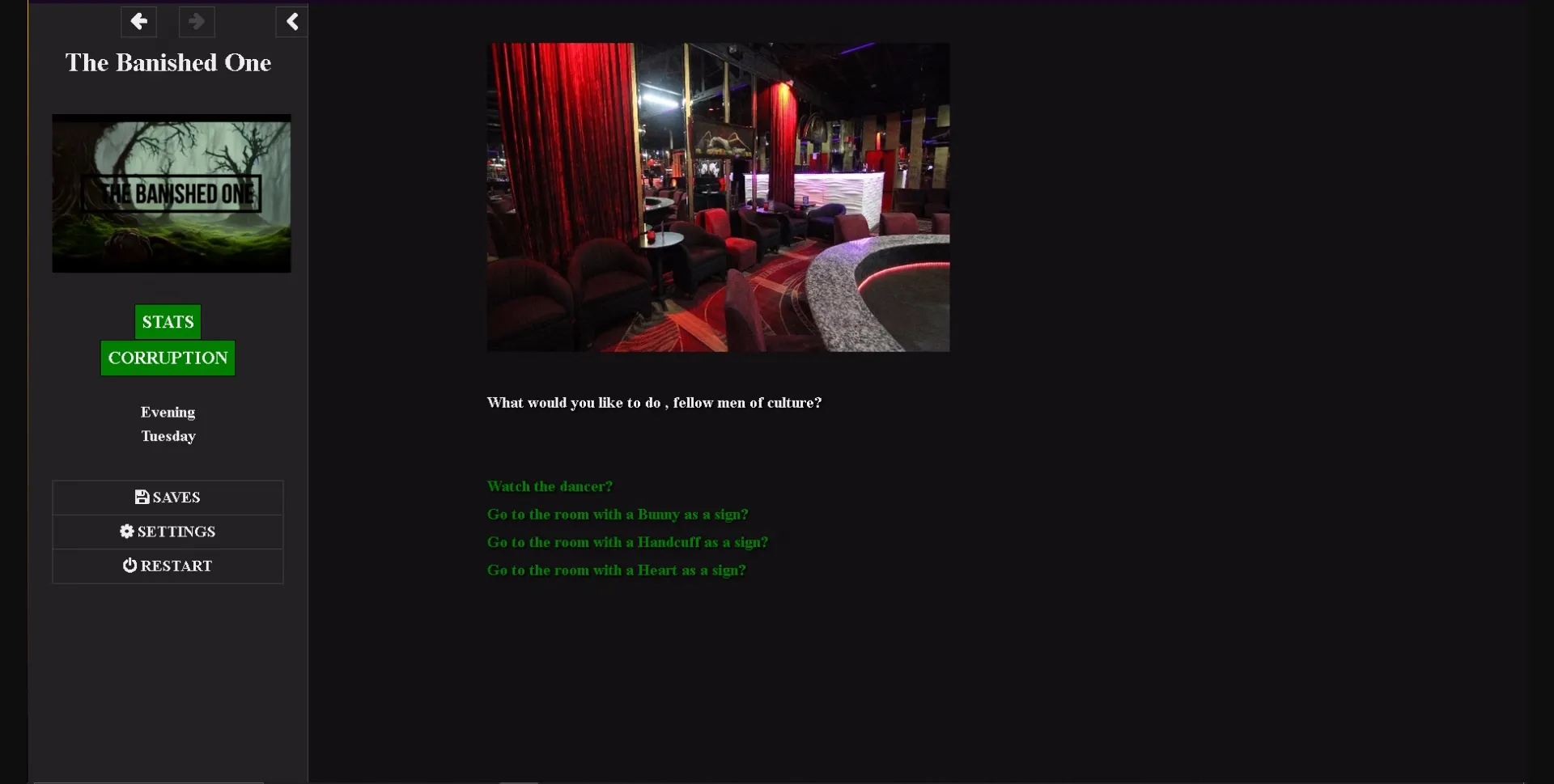 HTML Abandoned The Banished One [0.0.8] [Trixverse] | Free Adult Games