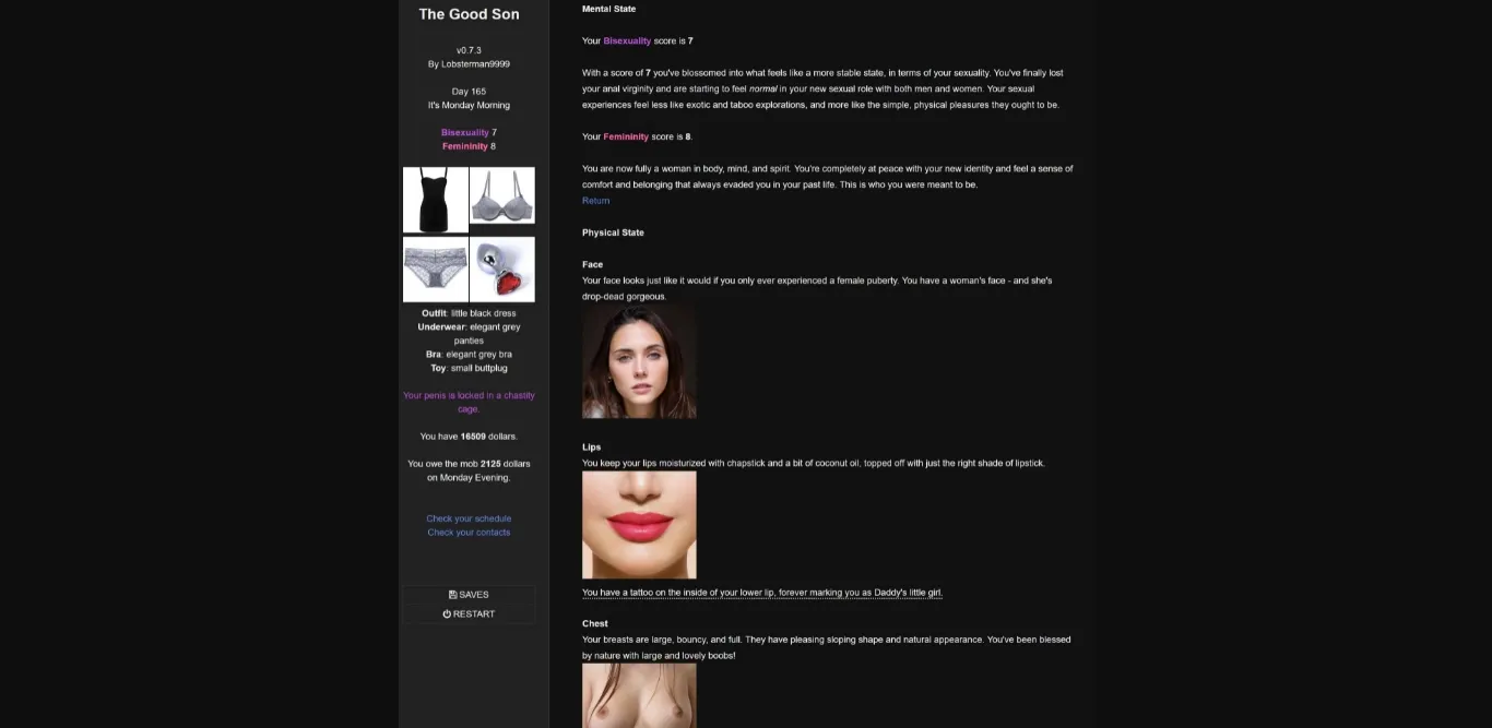 HTML Abandoned The Good Son [v0.9.2] [Lobsterman9999] | Free Adult Games