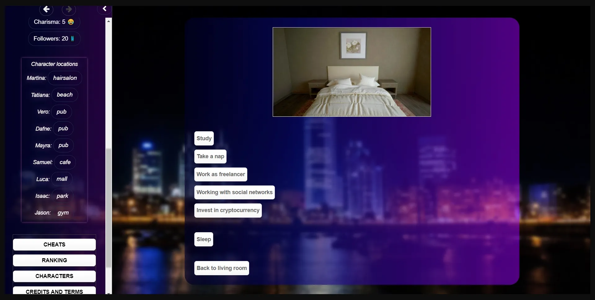 HTML Abandoned The Shadows of Friendships [v0.4] [VERSTA GAMES] | Free Adult Games