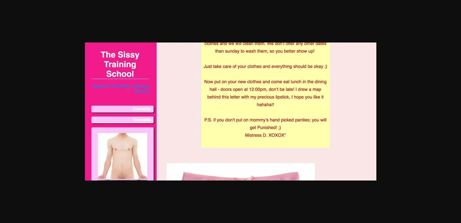 HTML Abandoned The Sissy Training School [v0.5.5] [Lucygirl] | Free Adult Games