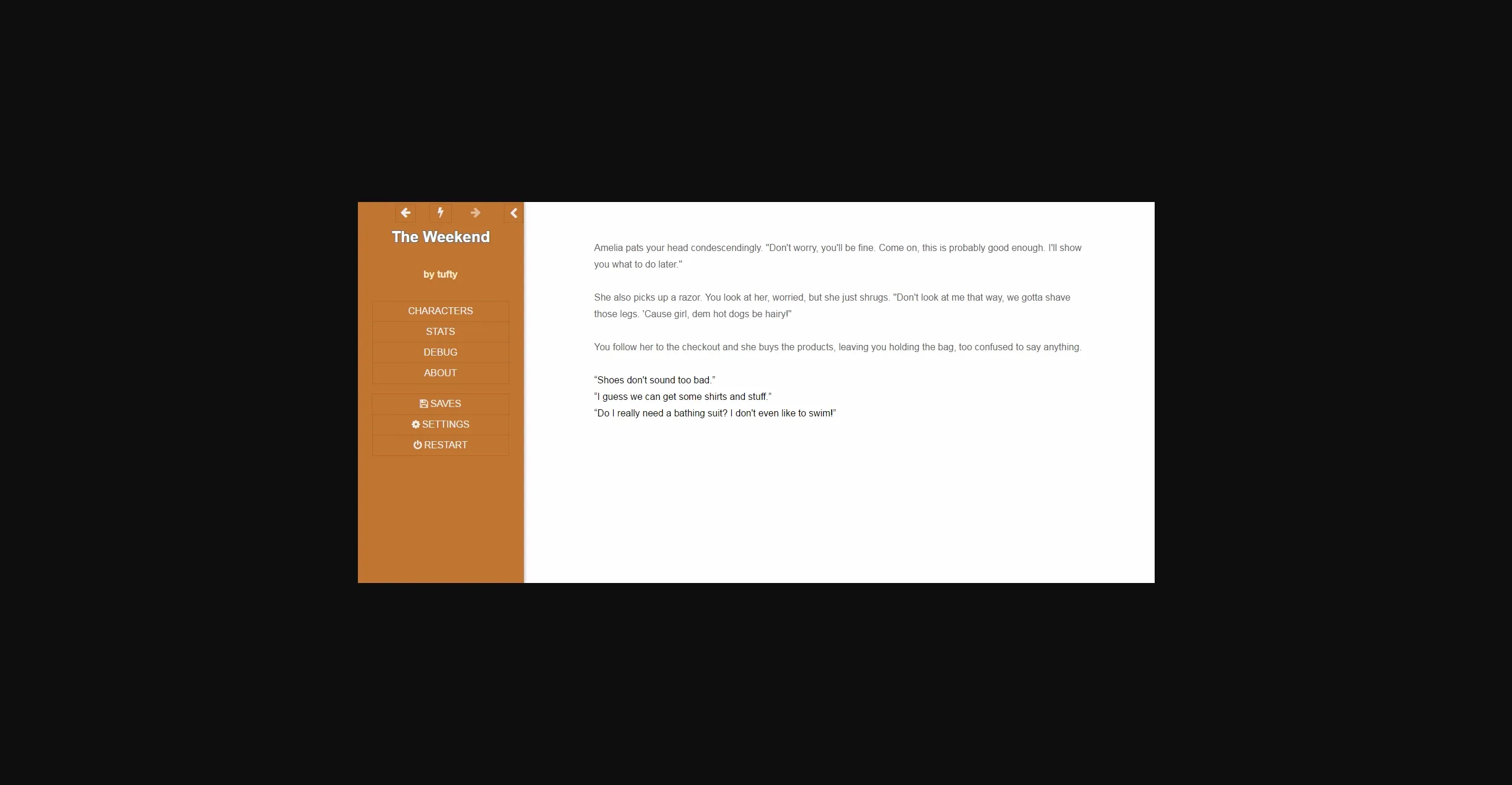 HTML Abandoned The Weekend [v2.0.1.9] [Tufty] | Free Adult Games