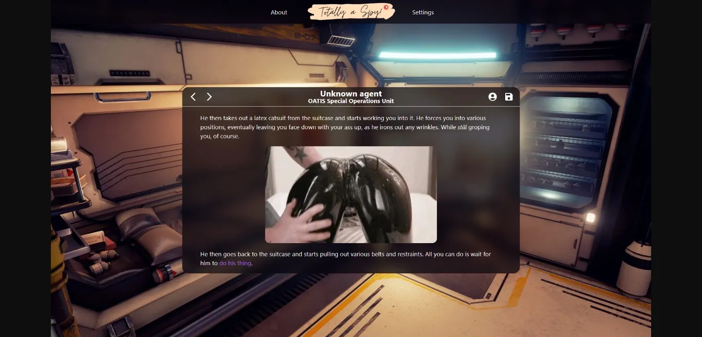 HTML Abandoned Totally a Spy! [v0.1] [LunaWasTaken] | Free Adult Games