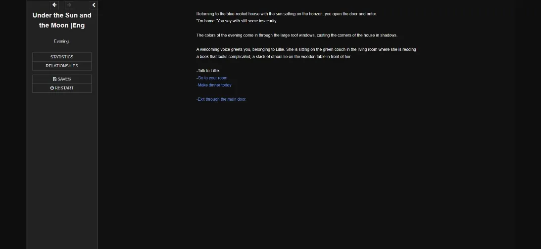 HTML Abandoned Under the Sun and the Moon [Prototype II] [AliceCult] | Free Adult Games