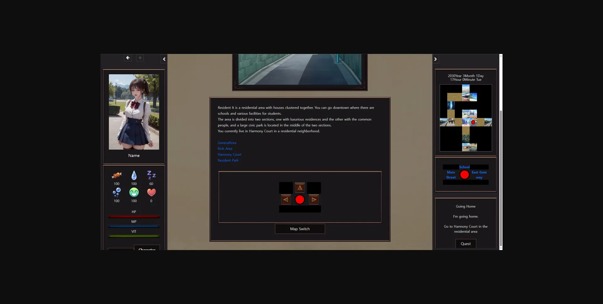 HTML Abandoned Urban Magic Maidens [v0.1.1] [Ya-Games] | Free Adult Games