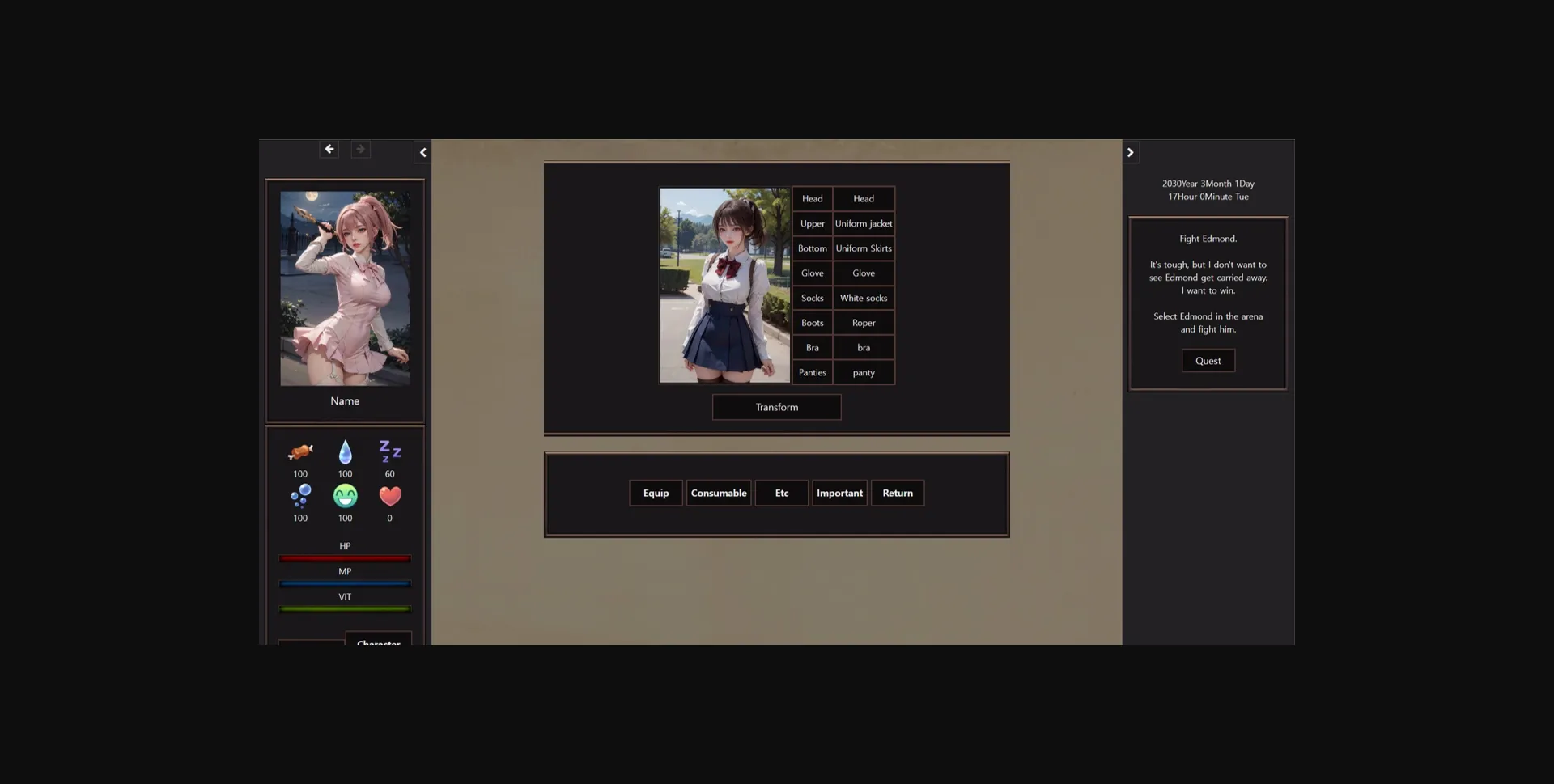 HTML Abandoned Urban Magic Maidens [v0.1.1] [Ya-Games] | Free Adult Games