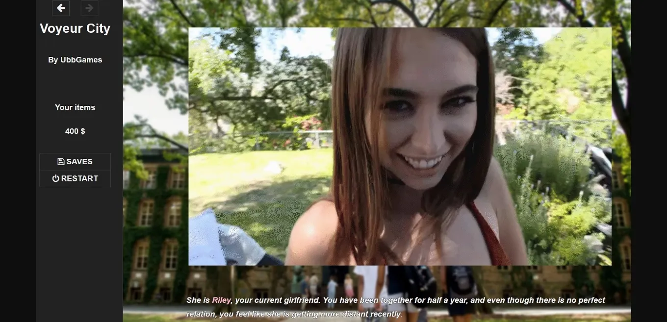 HTML Abandoned Voyeur City [v0.2] [UbbGames] | Free Adult Games