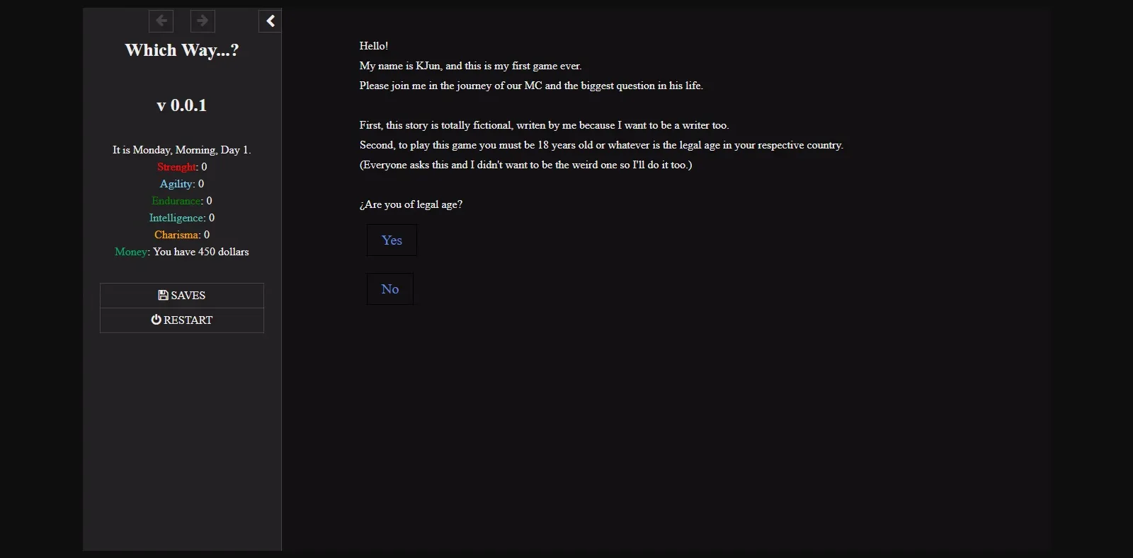 HTML Abandoned Which Way...  [v0.0.1] [KJun] | Free Adult Games