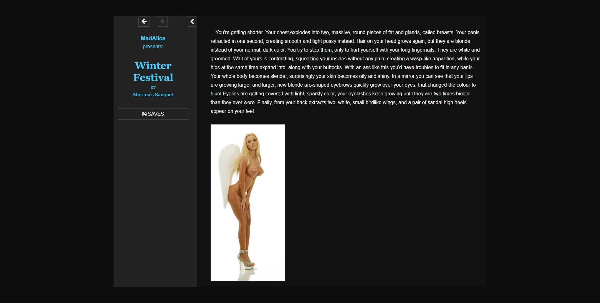 HTML Abandoned Winter Festival or Morana's Banquet [v1.1.0] [By MadAlice] | Free Adult Games