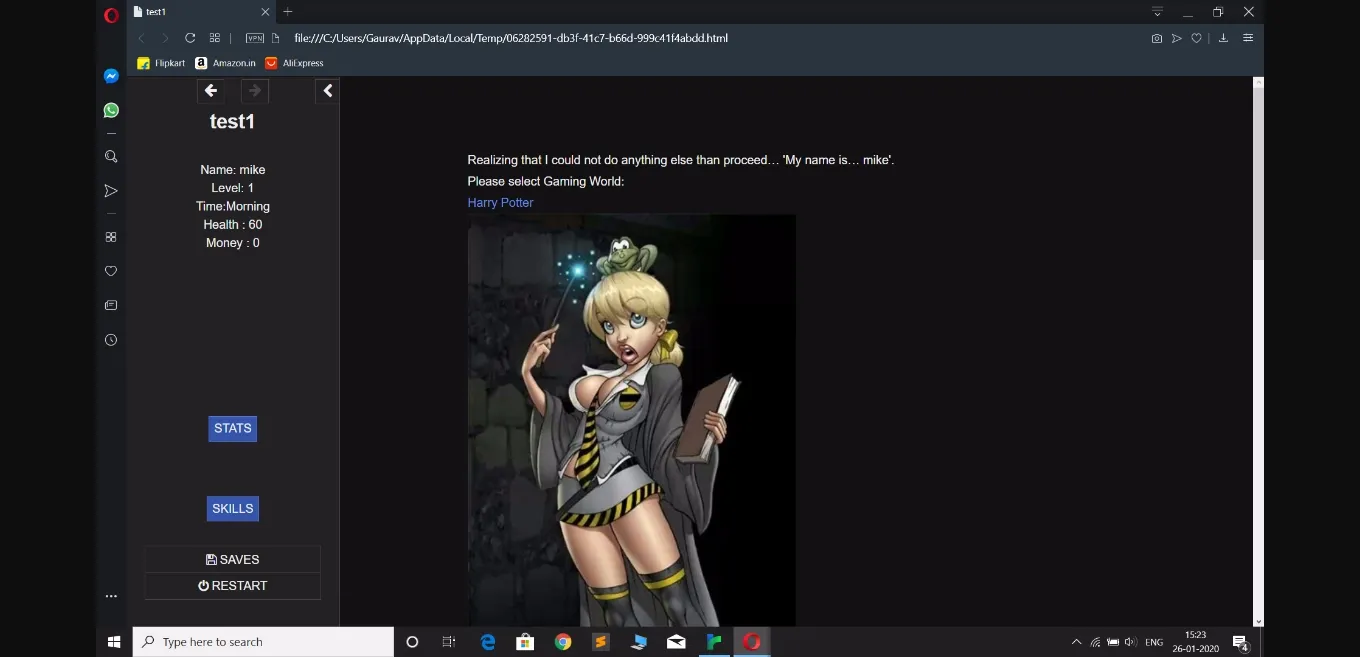 HTML Abandoned Wizarding World Adult Version [v0.1.2.5 Bugfix] [L0Lz_z] | Free Adult Games