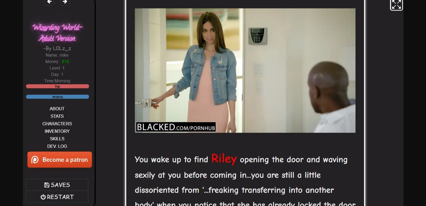 HTML Abandoned Wizarding World Adult Version [v0.1.2.5 Bugfix] [L0Lz_z] | Free Adult Games