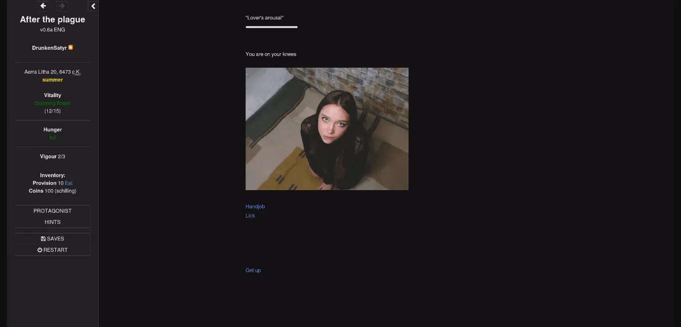 HTML After the Plague [v0.6a] [DrunkenSatyr] | Free Adult Games