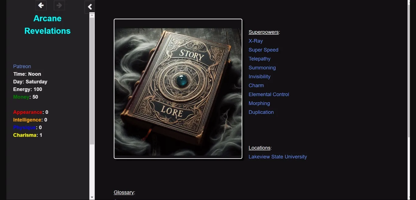 HTML Arcane Revelations [v0.6.2] [Cyaneuz] | Free Adult Games