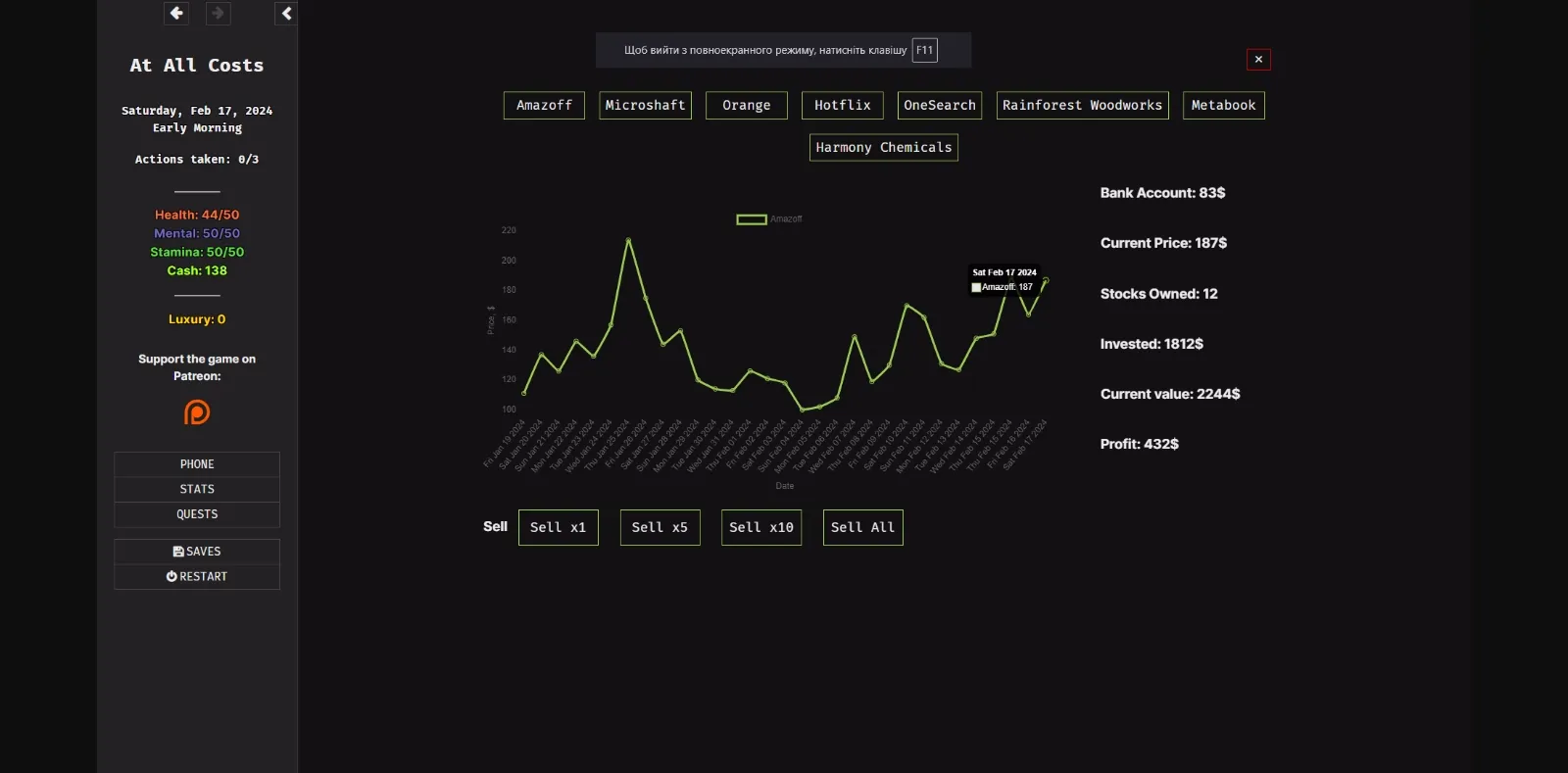 HTML At All Costs [v0.1.1] [MistralionDev] | Free Adult Games