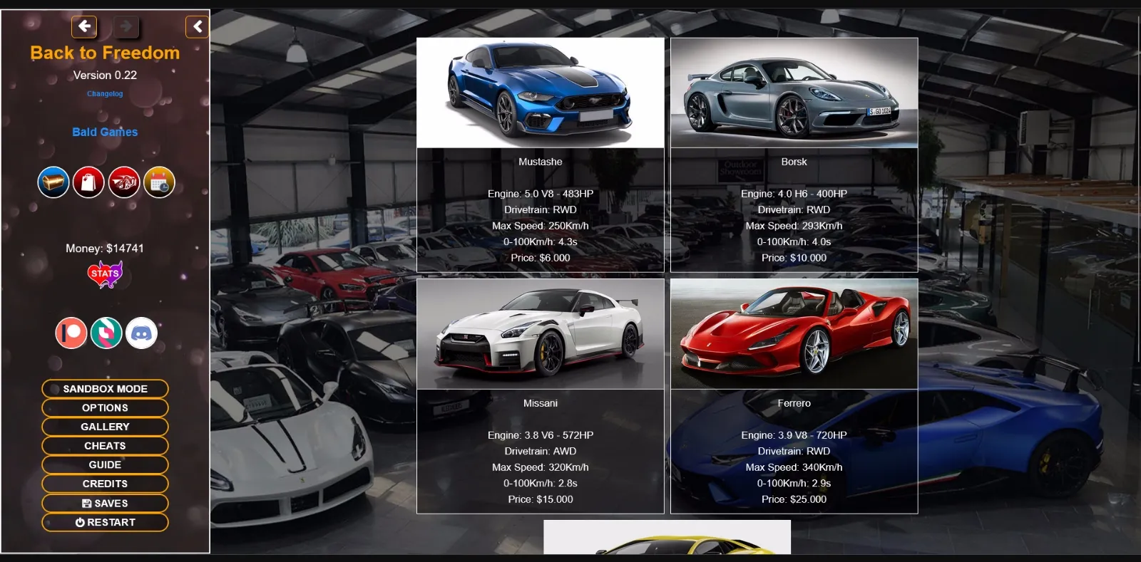 HTML Back to Freedom [v0.35] [Bald Games] | Free Adult Games