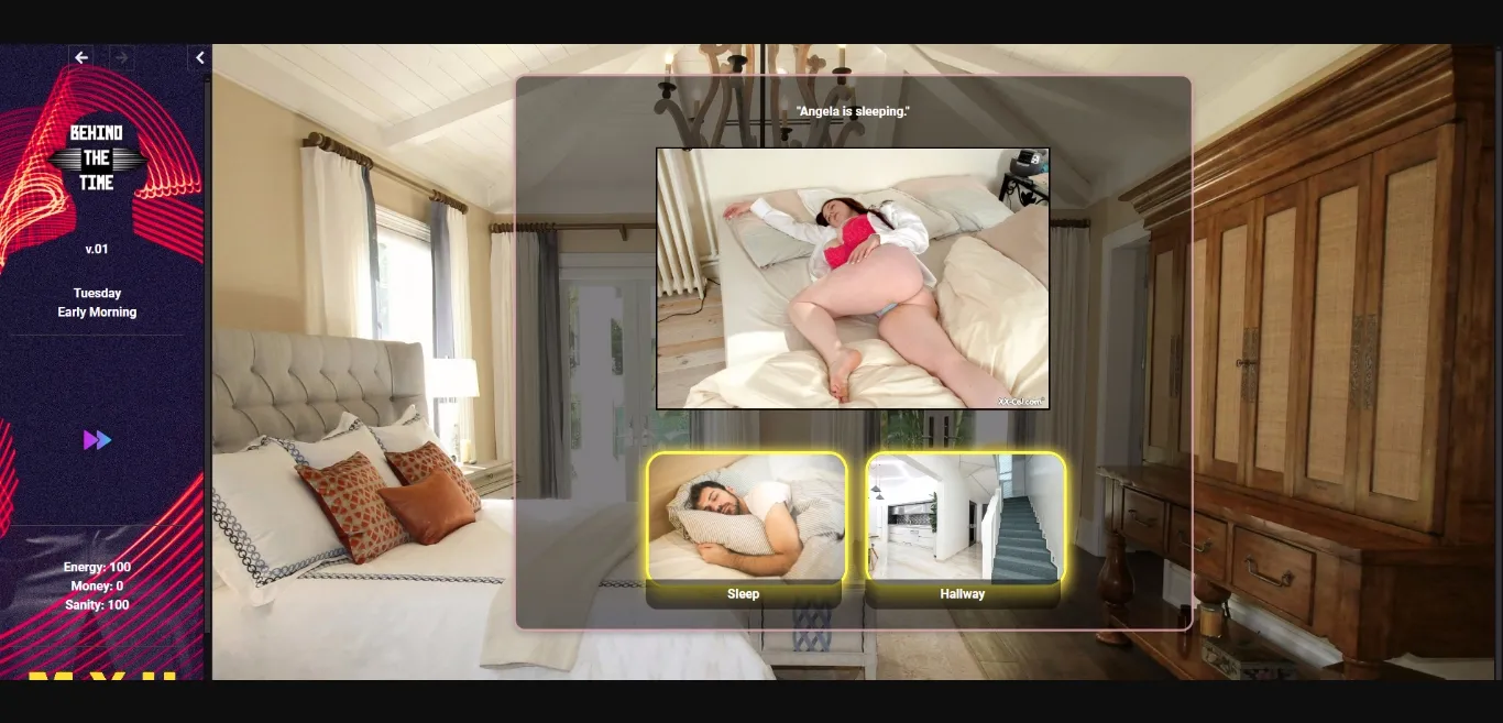 HTML Behind the Time [v0.2] [MYH GAMES] | Free Adult Games