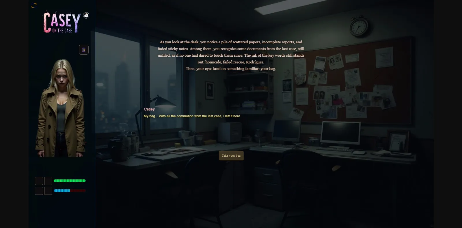 HTML Casey on the Case [Demo] [Rustlerman] | Free Adult Games