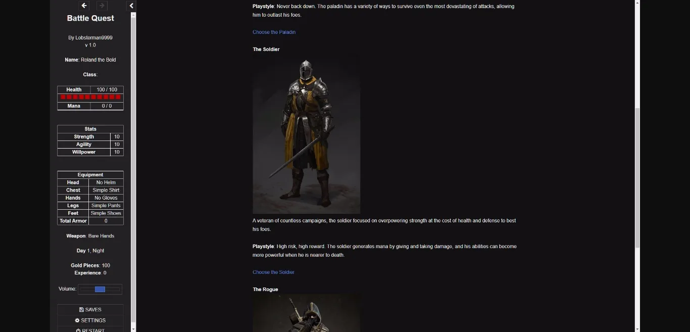 HTML Completed Battle Quest [v1.0.2] [lobsterman9999] | Free Adult Games