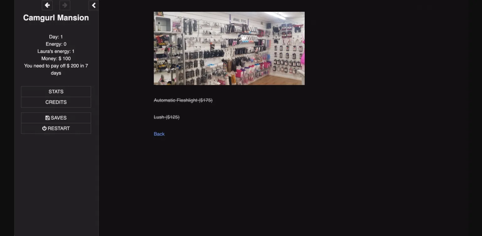 HTML Completed Camgurl Mansion [v1.1 Hotfixed ] [averagehtmlenjoyer] | Free Adult Games