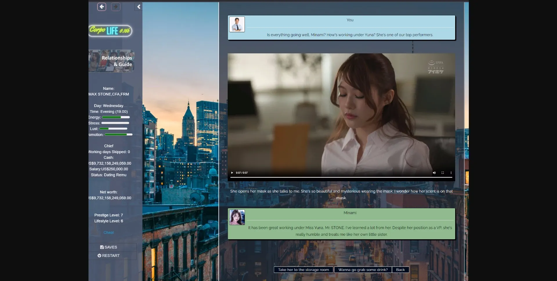 HTML Completed Corpo Life [v0.19] [CorpoLife_dev] | Free Adult Games