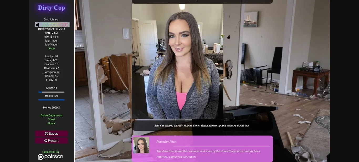 HTML Completed Dirty Cop [v0.02] [budger] | Free Adult Games