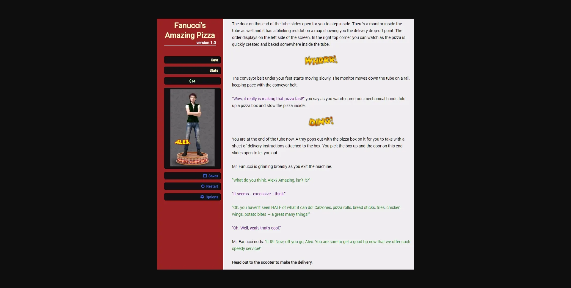 HTML Completed Fanucci's Amazing Pizza [v1.0] [Davie Zwei] | Free Adult Games