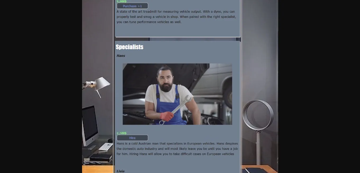 HTML Completed Gotham Mechanic [v0.5] [DoctorMoist] | Free Adult Games