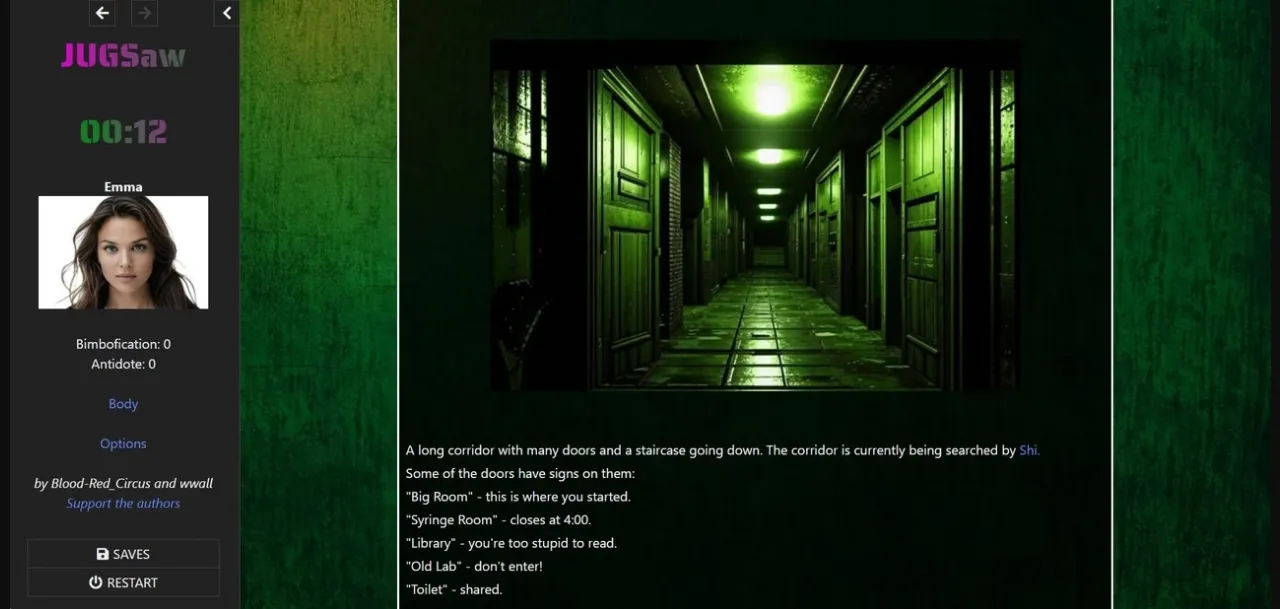 HTML Completed JUGSaw [v1.00] [Blood-Red Circus wwall] | Free Adult Games