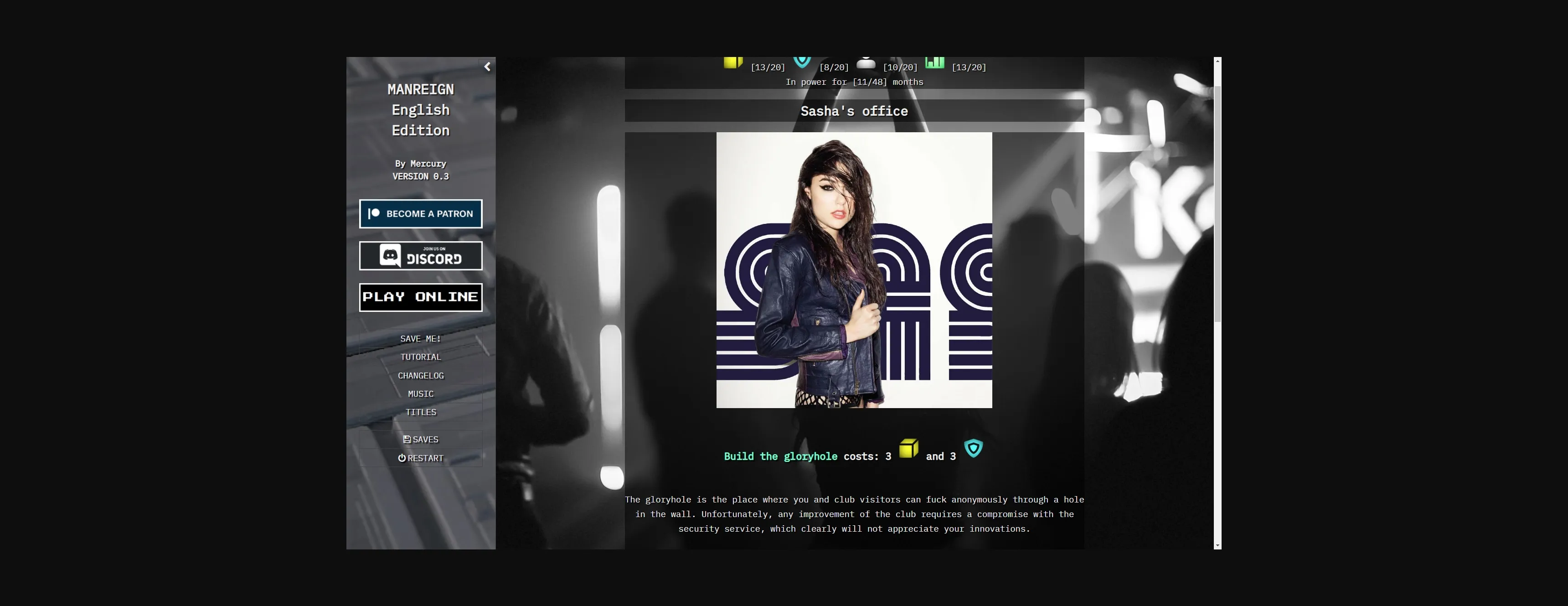 HTML Completed Manreign [v1.0] [MercuryDev] | Free Adult Games