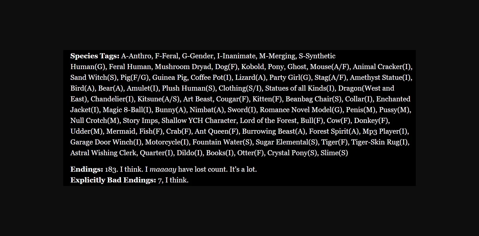 HTML Completed Metamorphosis at the Magic Manor [Final] [SuperTaster] | Free Adult Games